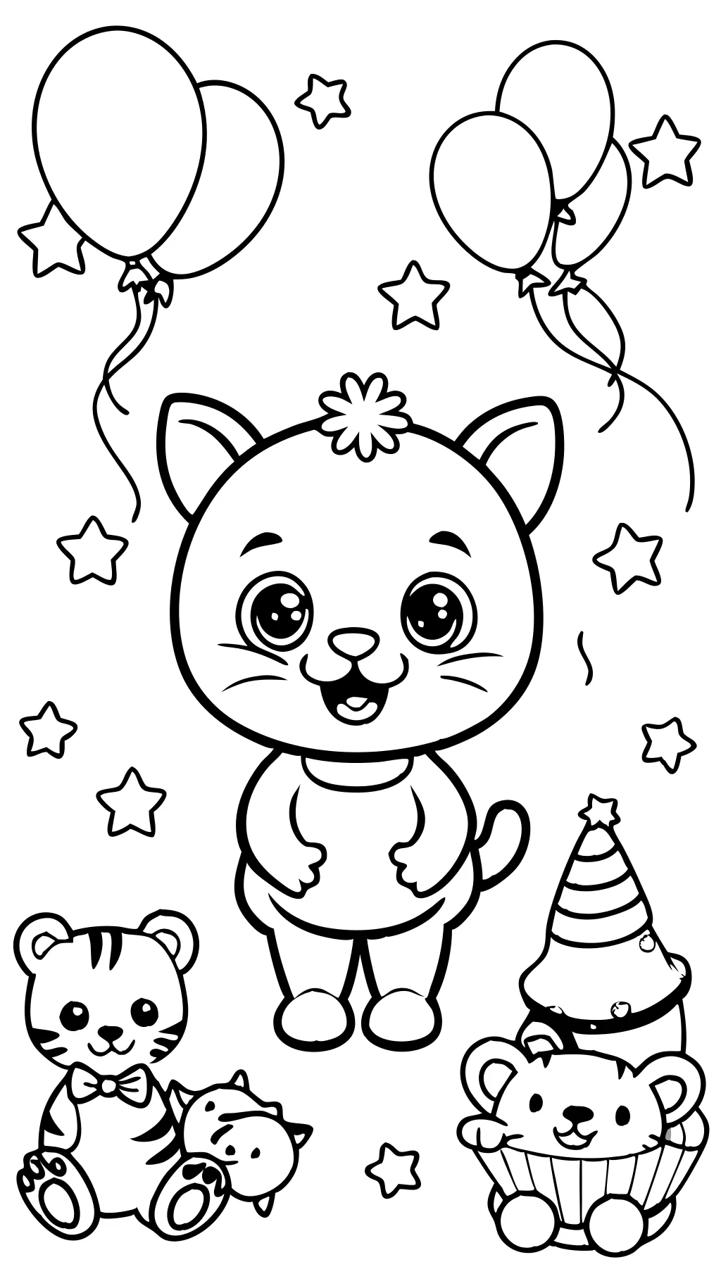 baby coloring page